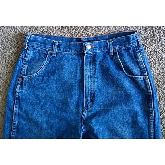 Rustler Tapered Jeans Women’s Size 14 Mises High Waisted Made In USA Vintage - Picture 4 of 10